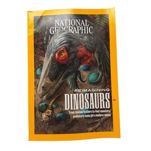National Geographic Magazine October 2020 Dinosaurs Reimagining Prehistoric